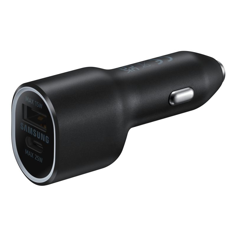 CARGADOR DE COCHE DUAL SAMSUNG 1XUSB-C 1XUSB-A 40W NEGRO EP-L4020NBEGEU CARGADOR DE COCHE DUAL SAMSUNG 1XUSB-C 1XUSB-A 40W NEGRO EP-L4020NBEGEU
