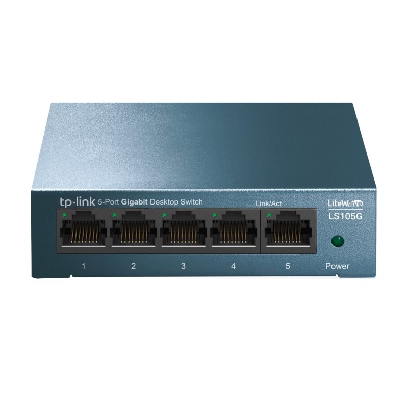 SWITCH TP-LINK 5 PUERTOS GIGABIT RJ45 SWITCH TP-LINK 5 PUERTOS GIGABIT RJ45