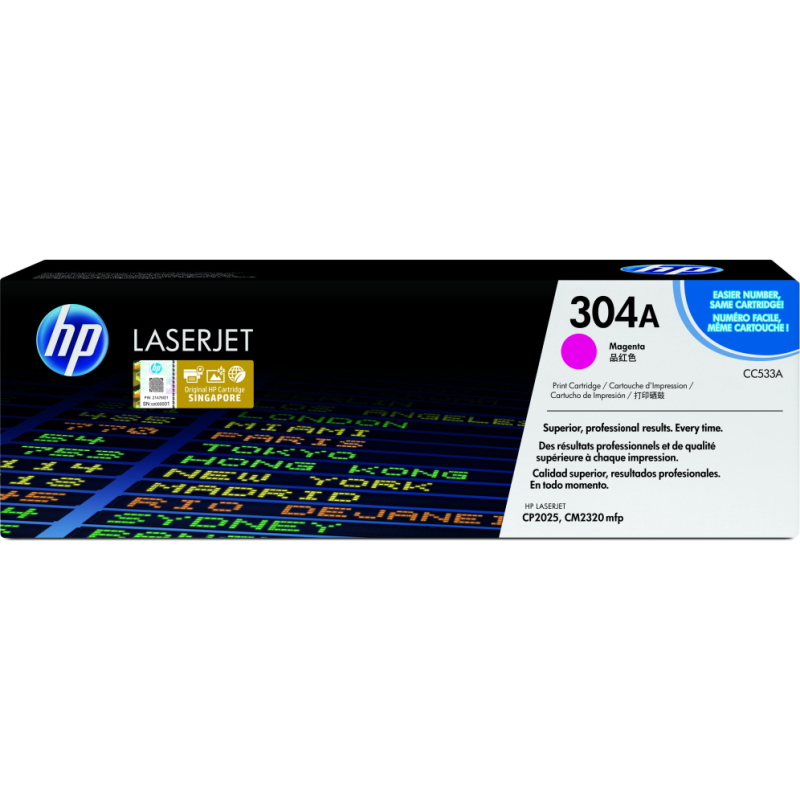 TONER HP 304A MAGENTA 2800PAG TONER HP 304A MAGENTA 2800PAG