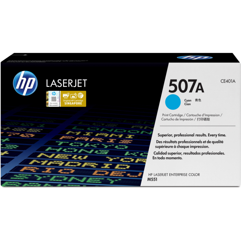 TONER HP 507A CIAN TONER HP 507A CIAN