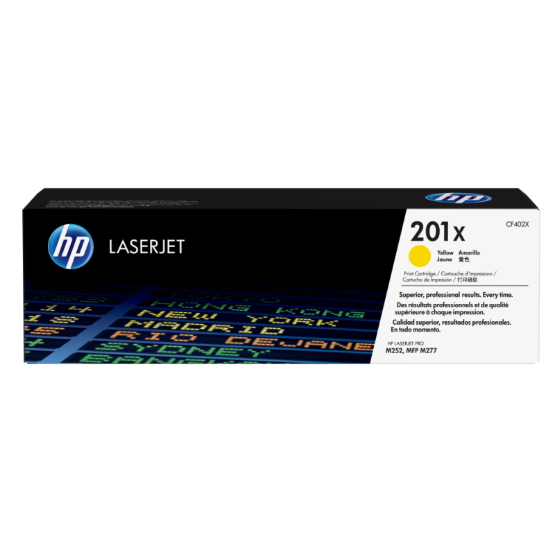 TONER HP 201X AMARILLO TONER HP 201X AMARILLO