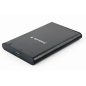CARCASA DISCO DURO GEMBIRD HDD Ó SATA USB TIPO C 3-1 NEGRO ALUMINIO