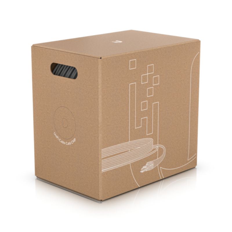 BOBINA RED 305M CAT6 UBIQUITI UC-C6-CMP UNIFI UTP PLENUM COBRE INTERIOR BLANCO BOBINA RED 305M CAT6 UBIQUITI UC-C6-CMP UNIFI UTP PLENUM COBRE INTERIOR BLANCO