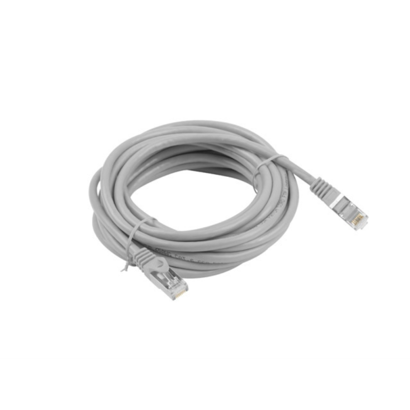 CABLE RED LANBERG LATIGUILLO CAT-6 FTP 5M GRIS FLUKE PASSED CABLE RED LANBERG LATIGUILLO CAT-6 FTP 5M GRIS FLUKE PASSED