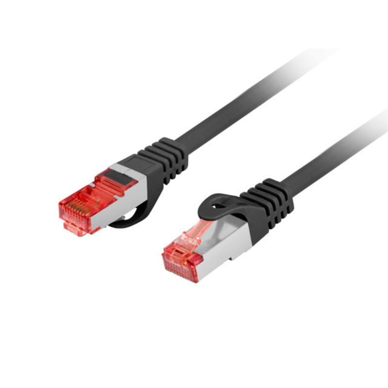 CABLE RED LANBERG LATIGUILLO CAT-6 S-FTP LSZH CU 0-25M NEGRO FLUKE PASSED CABLE RED LANBERG LATIGUILLO CAT-6 S-FTP LSZH CU 0-25M NEGRO FLUKE PASSED