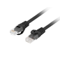 CABLE RED LANBERG LATIGUILLO CAT-6 UTP LSZH CU 2M NEGRO FLUKE PASSED CABLE RED LANBERG LATIGUILLO CAT-6 UTP LSZH CU 2M NEGRO FLUKE PASSED