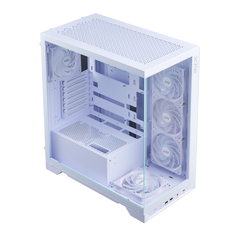 CAJA GAMING XPG INVADER X ATX 1XUSB-C 2XUSB2 SIN FUENTE BLANCO CAJA GAMING XPG INVADER X ATX 1XUSB-C 2XUSB2 SIN FUENTE BLANCO