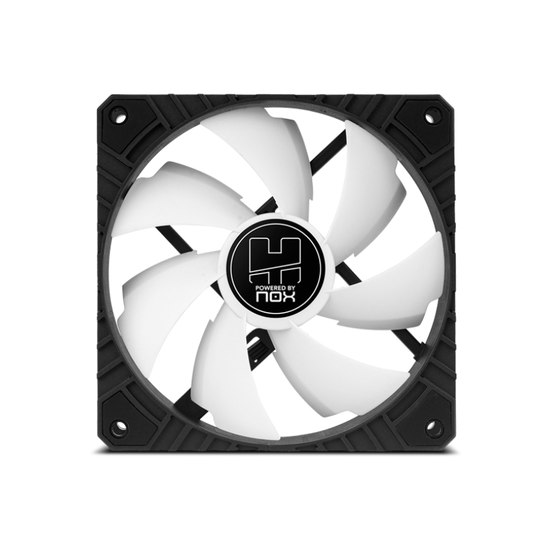 VENTILADOR NOX HUMMER H-FAN PRO PWM NO LED FAN WHITE VENTILADOR NOX HUMMER H-FAN PRO PWM NO LED FAN WHITE