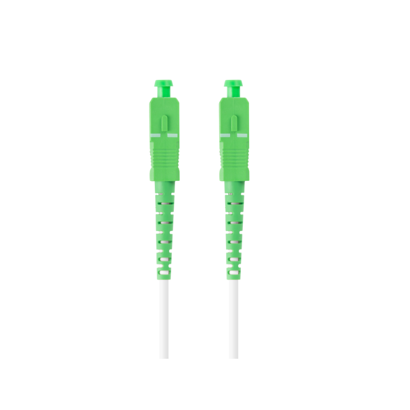 CABLE DE FIBRAOPTICA LANBERG 2-5M MONO SC-APC-SC-APC SIMPLEX G657A2 LSZH BLANC CABLE DE FIBRAOPTICA LANBERG 2-5M MONO SC-APC-SC-APC SIMPLEX G657A2 LSZH BLANC