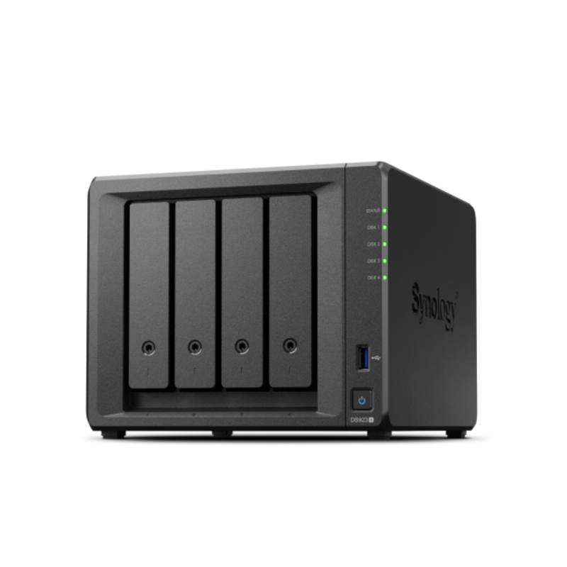 NAS SYNOLOGY DS923+ 4 BAHIAS 3,5" DDR4 4GB 32GB NAS SYNOLOGY DS923+ 4 BAHIAS 3,5" DDR4 4GB 32GB