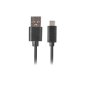 CABLE USB LANBERG 2-0 MACHO-USB C MACHO QUICK CHARGE 3-0 0-5M NEGRO CABLE USB LANBERG 2-0 MACHO-USB C MACHO QUICK CHARGE 3-0 0-5M NEGRO