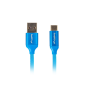 CABLE USB LANBERG 2-0 MACHO-USB C MACHO QUICK CHARGE 3-0 1-8M AZUL CABLE USB LANBERG 2-0 MACHO-USB C MACHO QUICK CHARGE 3-0 1-8M AZUL