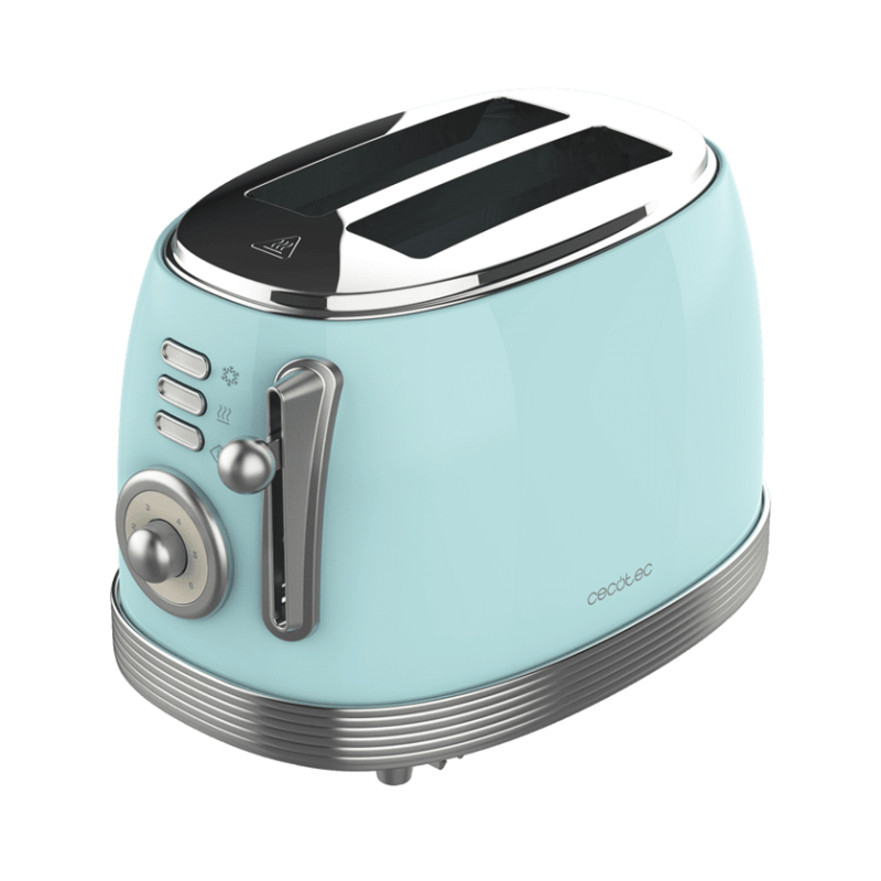 TOSTADOR VERTICAL CECOTEC TOAS TAND TASTE 800 VINTAGE LIGHT BLUE