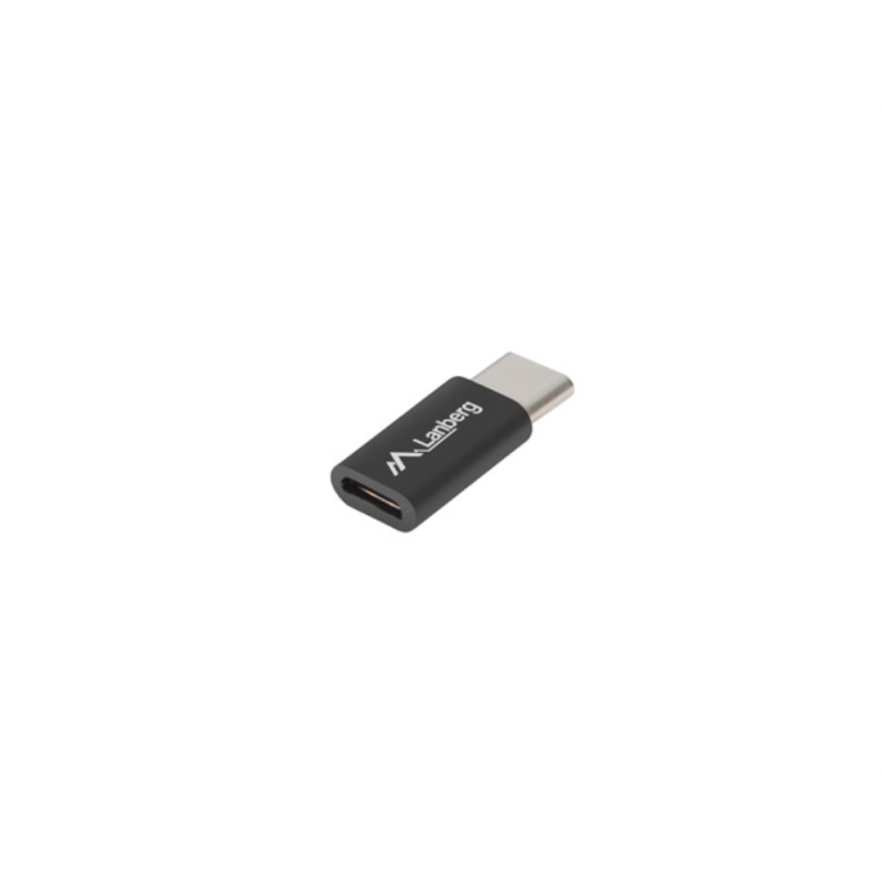 ADAPTADOR LANBERG USB 2-0 TIPO-C MACHO-MICRO-B HEMBRA NEGRO ADAPTADOR LANBERG USB 2-0 TIPO-C MACHO-MICRO-B HEMBRA NEGRO