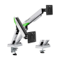 SOPORTE AISENS MESA GAMING CONTRAPESO MONITOR (3 PIV 2 BRAZOS) 17-38 SOPORTE AISENS MESA GAMING CONTRAPESO MONITOR (3 PIV 2 BRAZOS) 17-38