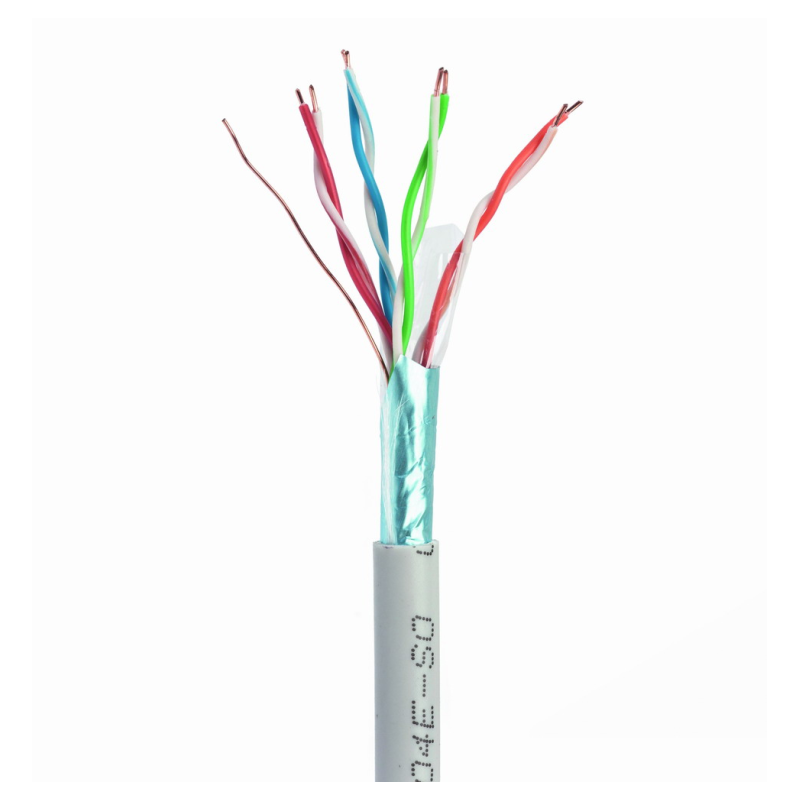CABLE RED FTP GEMBIRD CAT5E CCA PREMIUM SOLIDO 100 M CABLE RED FTP GEMBIRD CAT5E CCA PREMIUM SOLIDO 100 M