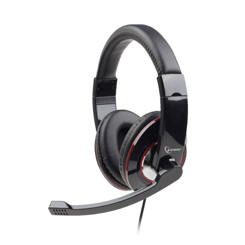 AURICULAR GEMBIRD ESTEREO USB NEGRO AURICULAR GEMBIRD ESTEREO USB NEGRO