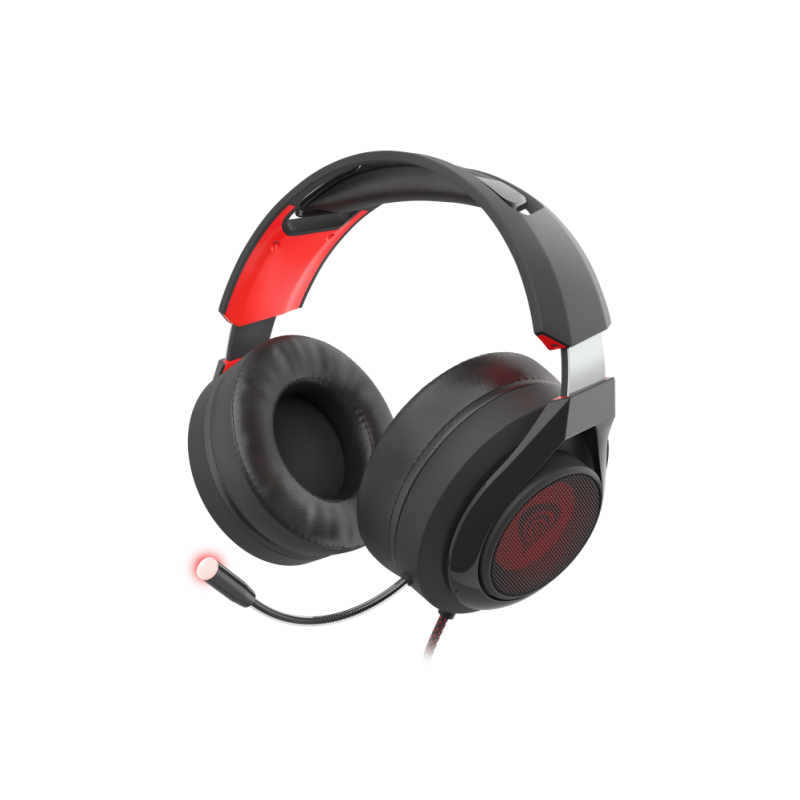 AURICULARES GAMING GENESIS RADON 610 7-1 USB PC,PS4,PS5 y SWITCH NEGRO-ROJO AURICULARES GAMING GENESIS RADON 610 7-1 USB PC,PS4,PS5 y SWITCH NEGRO-ROJO