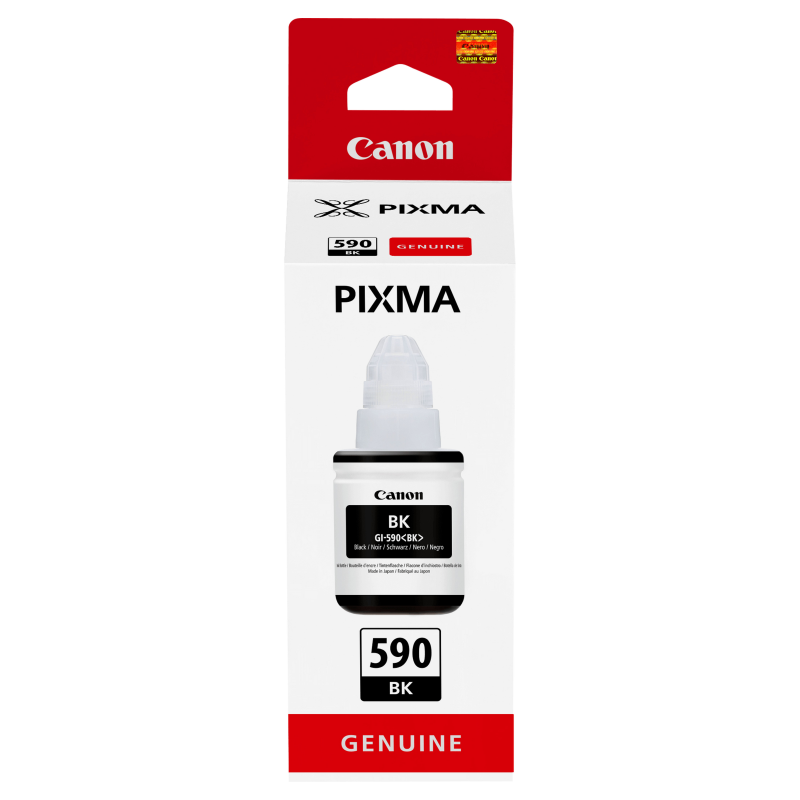 Botella de Tinta Original Canon GI-590- Negra Botella de Tinta Original Canon GI-590- Negra