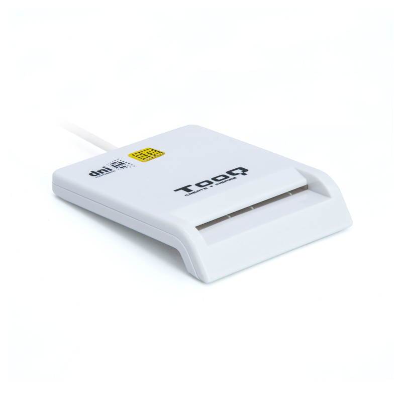 LECTOR TARJETAS EXTERNO DNIe TOOQ TQR-210W BLANCO LECTOR TARJETAS EXTERNO DNIe TOOQ TQR-210W BLANCO
