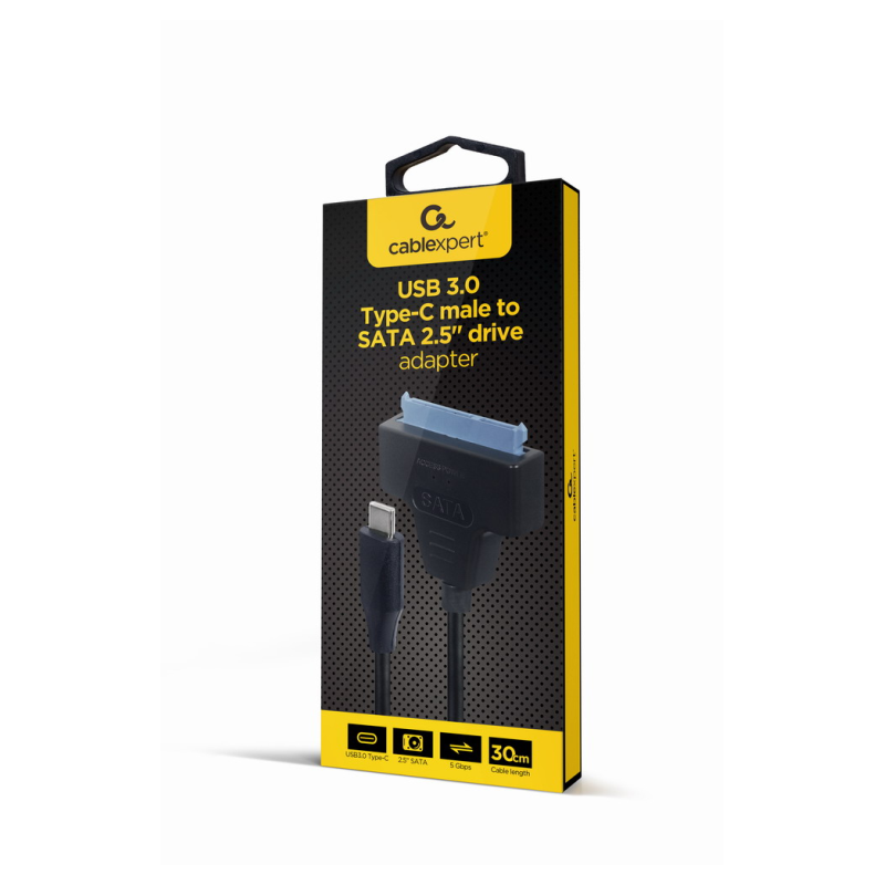 ADAPTADOR DE UNIDAD USB 3-0 TIPO-C MACHO A SATA 2-5''
