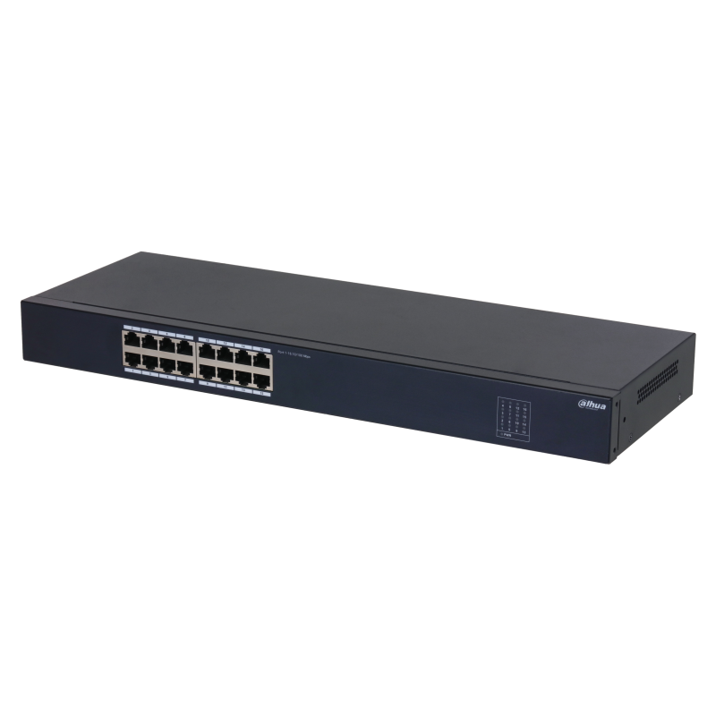 SWITCH IT DAHUA DH-SF1016 16-PORT UNMANAGED ETHERNET SWITCH SWITCH IT DAHUA DH-SF1016 16-PORT UNMANAGED ETHERNET SWITCH