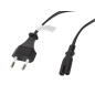 CABLE LANBERG DE ALIMENTACION OCHO CEE 7-16 A IEC320 C7 NEGRO 3M CABLE LANBERG DE ALIMENTACION OCHO CEE 7-16 A IEC320 C7 NEGRO 3M