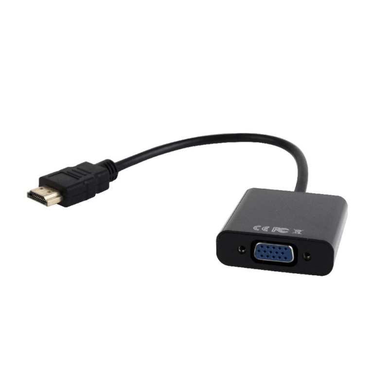 ADAPTADOR GEMBIRD HDMI A VGA HEMBRA CON 3,5MM AUDIO 0,20M ADAPTADOR GEMBIRD HDMI A VGA HEMBRA CON 3,5MM AUDIO 0,20M