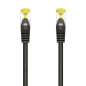 CABLE RED AISENS LATIGUILLO RJ45 LSZH CAT-7 SFTP PIMF 0-5M NEGRO CABLE RED AISENS LATIGUILLO RJ45 LSZH CAT-7 SFTP PIMF 0-5M NEGRO