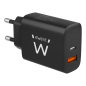 CARGADOR MOVIL EWENT RAPIDO USB-C y QC3-0 20W CARGADOR MOVIL EWENT RAPIDO USB-C y QC3-0 20W