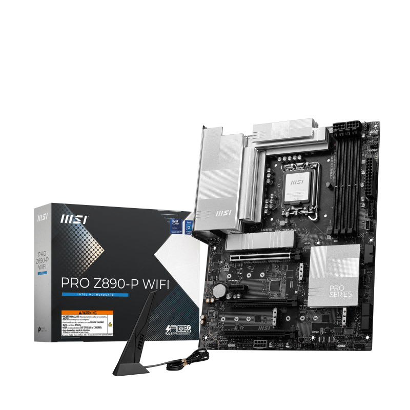 PLACA BASE MSI PRO Z890-P WIFI ATX 4XDDR5 PLACA BASE MSI PRO Z890-P WIFI ATX 4XDDR5