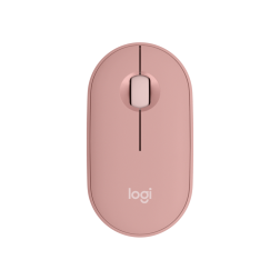 RATON LOGITECH PEBBLE MOUSE M350S ROSA BLUETOOTH