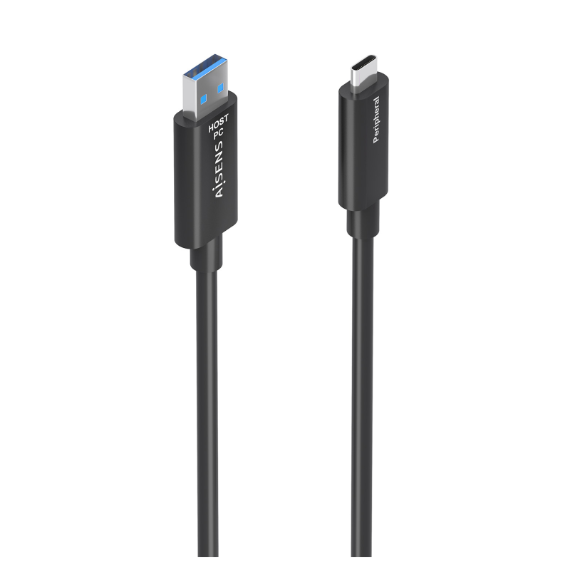 CABLE AISENS USB3-2 GEN2X1 10GBPS AOC DATOS USB-A-M-USB-C-M 40M CABLE AISENS USB3-2 GEN2X1 10GBPS AOC DATOS USB-A-M-USB-C-M 40M