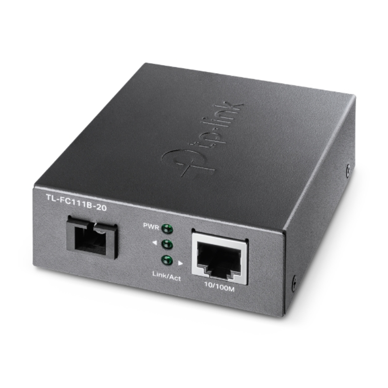 CONVERSOR MEDIOS TP LINK TL-FC111B-20 MONO MODE WDM B SC - RJ45 FAST 20KM CONVERSOR MEDIOS TP LINK TL-FC111B-20 MONO MODE WDM B SC - RJ45 FAST 20KM