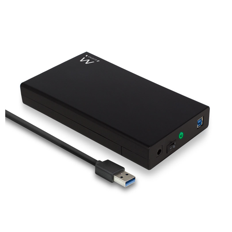 CAJA EXTERNA DISCO DURO EWENT SATA III DE 3,5" SIN TORNILLOS CAJA EXTERNA DISCO DURO EWENT SATA III DE 3,5" SIN TORNILLOS