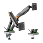 SOPORTE AISENS MESA RGB GAMING CONTRAPESO MONITOR (3 PIV 2 BRAZOS) 17-38 SOPORTE AISENS MESA RGB GAMING CONTRAPESO MONITOR (3 PIV 2 BRAZOS) 17-38