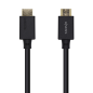 CABLE HDMI AISENS V2-1 ULTRA ALTA VELOCIDAD CERTIFICADO 8K60H M-M 1-5M NEGRO CABLE HDMI AISENS V2-1 ULTRA ALTA VELOCIDAD CERTIFICADO 8K60H M-M 1-5M NEGRO