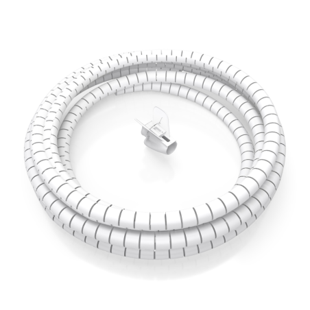 ORGANIZADOR CABLE AISENS EN ESPIRAL 25MM BLANCO 1-0M