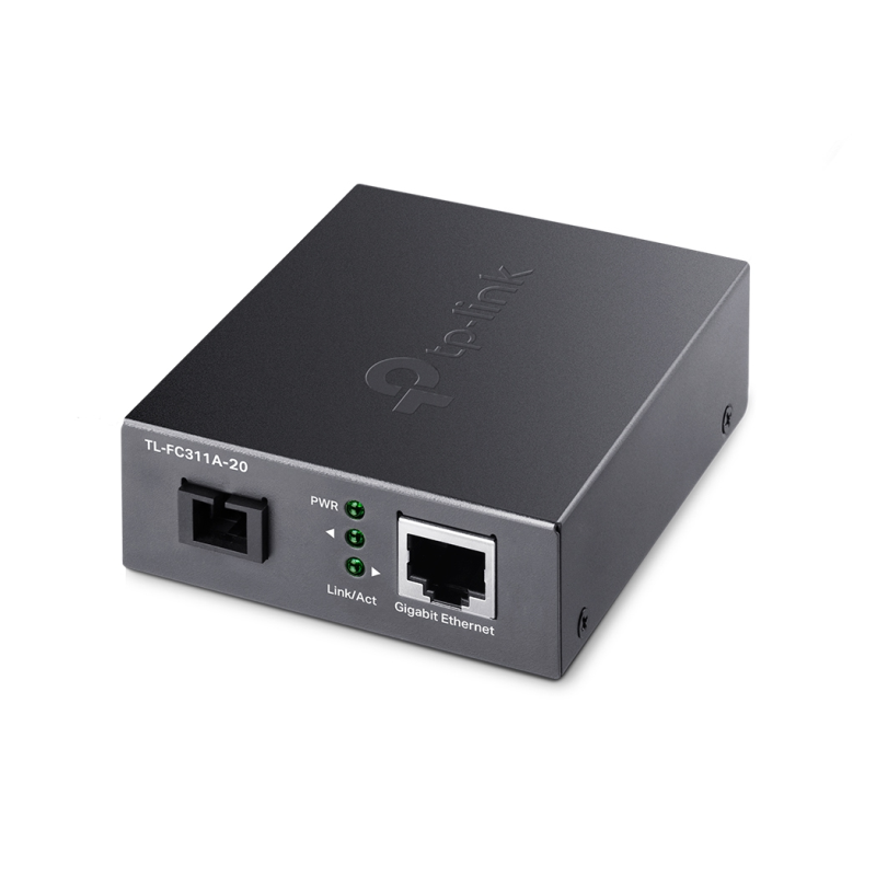CONVERSOR MEDIOS TP LINK TL-FC311A-20 MONO MODE WDM A SC-RJ45 GIGA 20KM CONVERSOR MEDIOS TP LINK TL-FC311A-20 MONO MODE WDM A SC-RJ45 GIGA 20KM