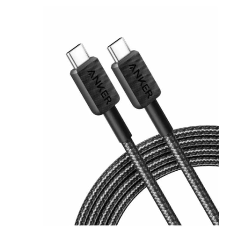 CABLE ANKER 310 USB-C A USB-C CABLE TRENZADO 1,8M 240W NEGRO CABLE ANKER 310 USB-C A USB-C CABLE TRENZADO 1,8M 240W NEGRO