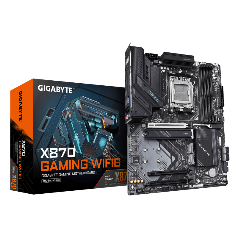 PLACA BASE GIGABYTE X870 GAMING WF6 G10 AM5 ATX 4XDDR5 PLACA BASE GIGABYTE X870 GAMING WF6 G10 AM5 ATX 4XDDR5