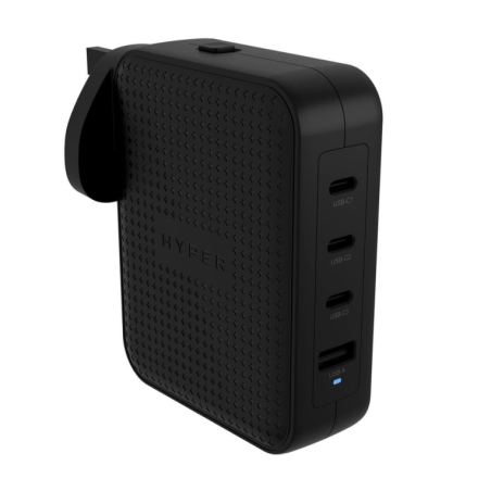 HYPERÂ® HYPERJUICEÂ® 145W GAN CHARGER - BLACK