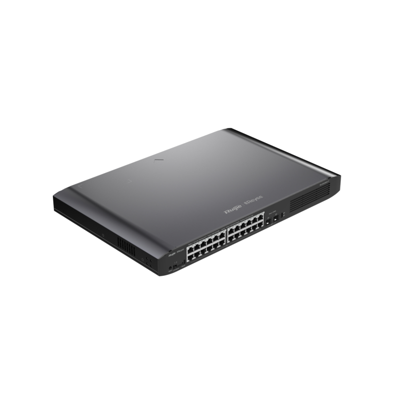 SWITCH RUIJIE REYEE RG-ES226GC-P GIGALAN 24p SFP 2p POE+ 370w SWITCH RUIJIE REYEE RG-ES226GC-P GIGALAN 24p SFP 2p POE+ 370w