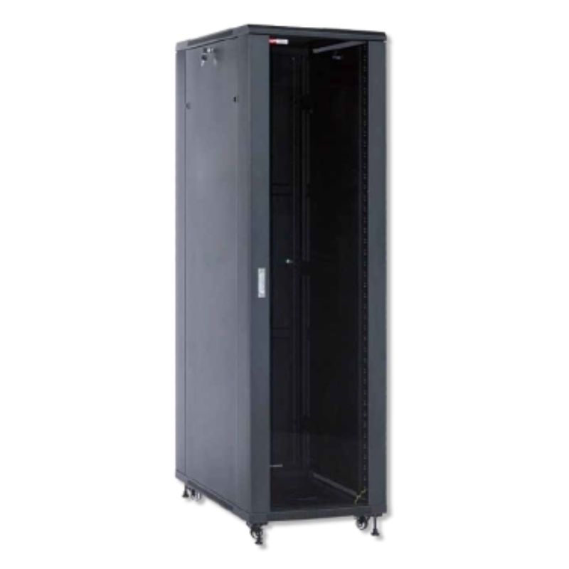 ARMARIO RACK WP 19" 42U SERIE RNA 600X600 MM DESMONTADO, NEGRO ARMARIO RACK WP 19" 42U SERIE RNA 600X600 MM DESMONTADO, NEGRO