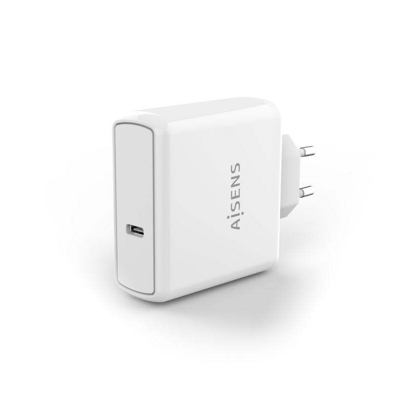 CARGADOR AISENS PD3-0 QC3-0 1 PUERTO 1XUSB-C 60W BLANCO CARGADOR AISENS PD3-0 QC3-0 1 PUERTO 1XUSB-C 60W BLANCO