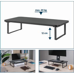SOPORTE DE MONITOR GEMBIRD RECTANGULAR
