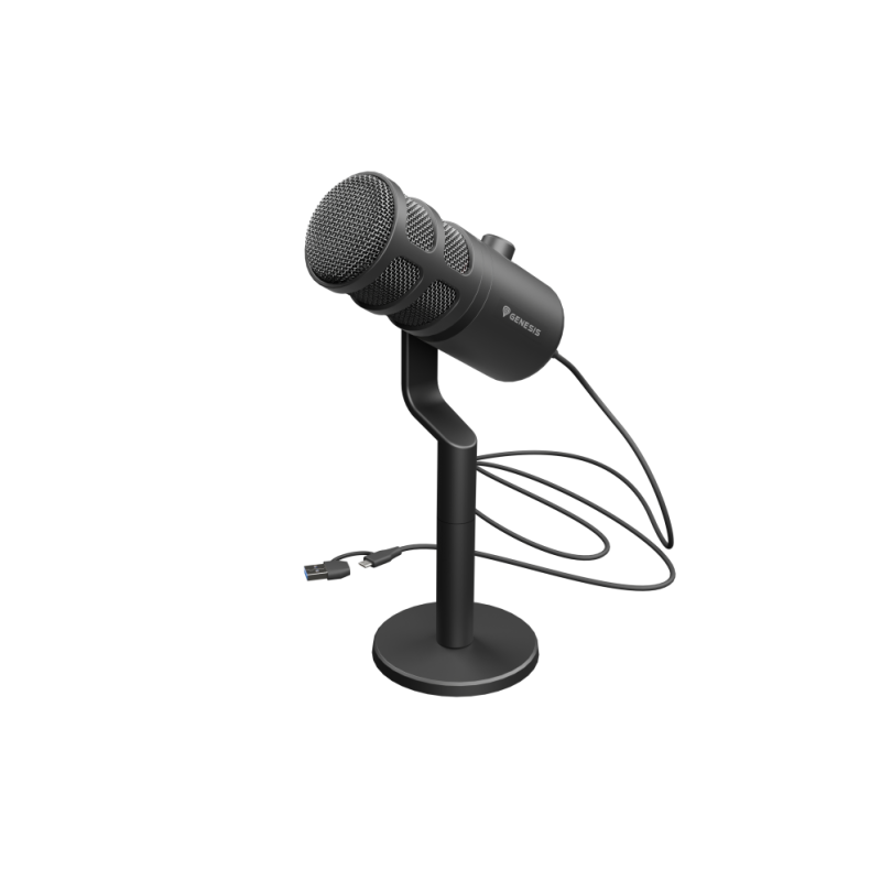 MICROFONO GENESIS RADIUM 350D CONDENSADOR CARDIODE DINAMICO USB SOBREMESA MICROFONO GENESIS RADIUM 350D CONDENSADOR CARDIODE DINAMICO USB SOBREMESA