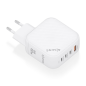 CARGADOR AISENS GAN 100W 3XUSB-C PD3-0 QC4-0 1XUSB-A QC3-0 BLANCO CARGADOR AISENS GAN 100W 3XUSB-C PD3-0 QC4-0 1XUSB-A QC3-0 BLANCO