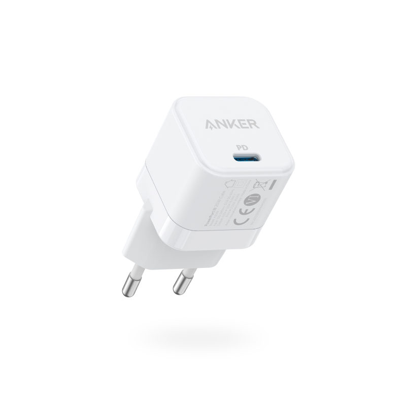 CARGADOR ANKER POWERPORT III 20W CUBO BLANCO CARGADOR ANKER POWERPORT III 20W CUBO BLANCO