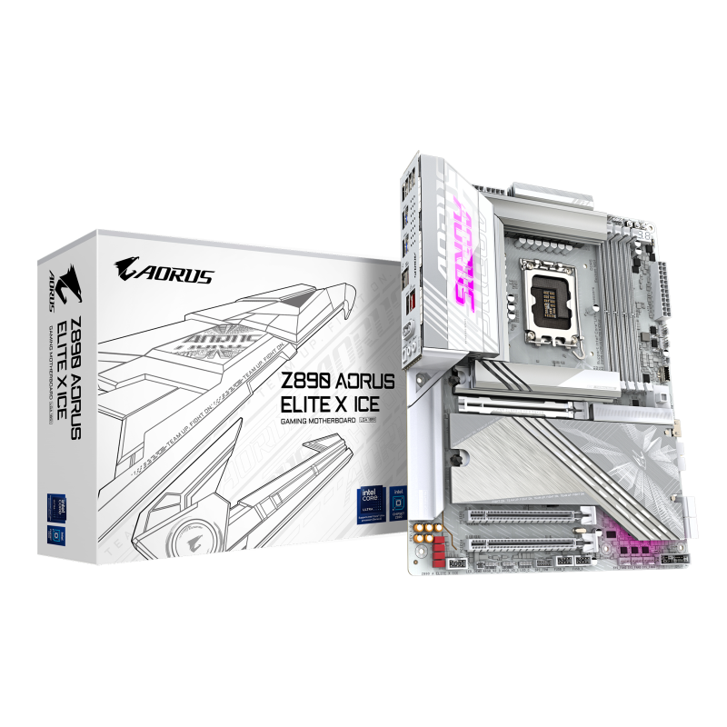 PLACA BASE GIGABYTE Z890 A ELITE X ICE G10 PLACA BASE GIGABYTE Z890 A ELITE X ICE G10